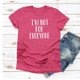 thumbnail image 1 of Pntutb adultos mujeres hombres o-cuello manga corta letra impresión suave Amily regalos top camiseta Pntutb Pntutb-8638, 1 of 5