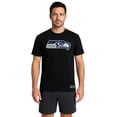 thumbnail image 1 of NFL Playera Aficionado Básica Seattle Seahawks Negro para Hombre, Talla Extra Grande, 1 of 9