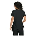 thumbnail image 2 of koi Basics Women's Katie Mock Wrap Solid Scrub Top, 2 of 3