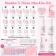 thumbnail image 5 of Kit de uñas postizas adhesivas Beetles Gel Polish 300 piezas French Tip, 5 of 9