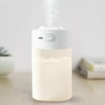thumbnail image 1 of Xihbxyly Ofertas para mujeres Humidificador 350 ml, difusor USB, acético aromático, luz LED nocturna, purificador de niebla, humidificador, 1 of 7