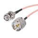 thumbnail image 4 of Cables Coaxiales Rg316 Bnc Macho A Uhf Macho Con Adaptador Cable Coaxial Rf de Baja Pérdida 10pies Naranja 1 Ud, 4 of 7