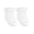 thumbnail image 1 of Calcetines para bebé Kushies recién nacido, 2 pares, 0-6 meses, algodón, 1 of 3