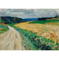 thumbnail image 3 of Wassily Kandinsky 24x18 Black Modern Framed Museum Art Print Titled - Kallmunz - Nature Study on the Yellow Stagecoach (1903), 3 of 5