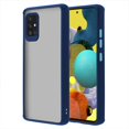 thumbnail image 2 of FROSTED 2TONE CAMERA LENS CASE FOR SAMSUNG GALAXY A51 5G-BLACK W/ ORANGE BUTTONS LUXMO No, 2 of 5