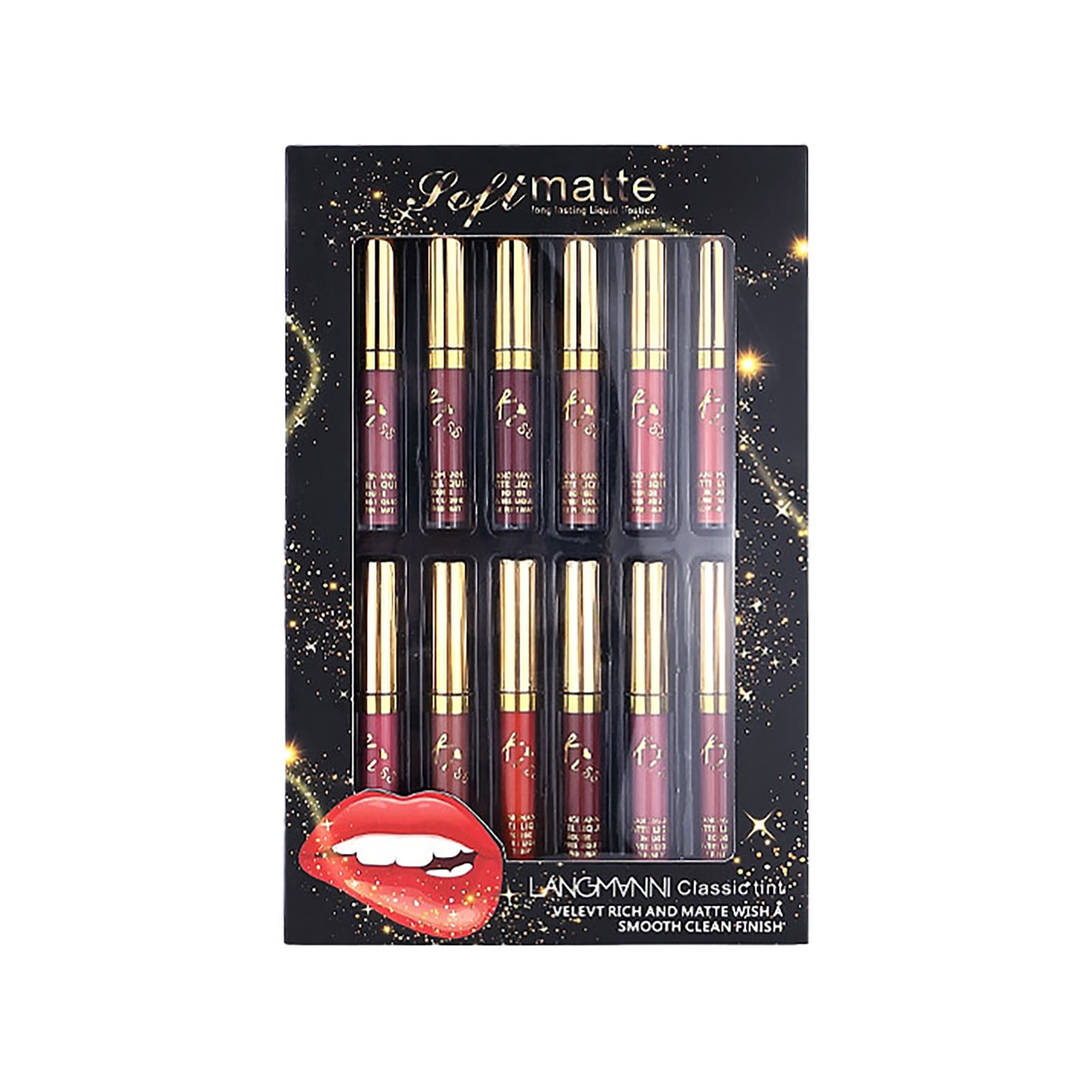 HSMQHJWE Lip Liner lip gloss Fine and smooth texture travel girl Lip