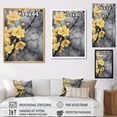 thumbnail image 4 of Designart "Golden And Ash Cherry Blossoms Arbor" Cherry Floater Framed Canvas Art Print, 4 of 5