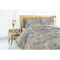 thumbnail image 3 of Ambesonne Abstract Modern Art Down Alternative Quilt Comforter, Swirly Autumnal, King, Avocado Green Cobalt Blue, 3 of 5