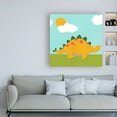 thumbnail image 3 of Trademark Fine Art 'Playtime Dino II' Canvas Art by June Erica Vess, 3 of 3