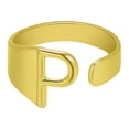 thumbnail image 1 of EGNMCR Rings Fashion Couple Ring Twenty Six English Letter Open Ring Couple Jewelry Letter ring, 1 of 1