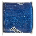 thumbnail image 3 of Offray Ribbon, Royal Blue 2 1/2 inch Wired Sheer Ribbon, 15 feet, 3 of 9