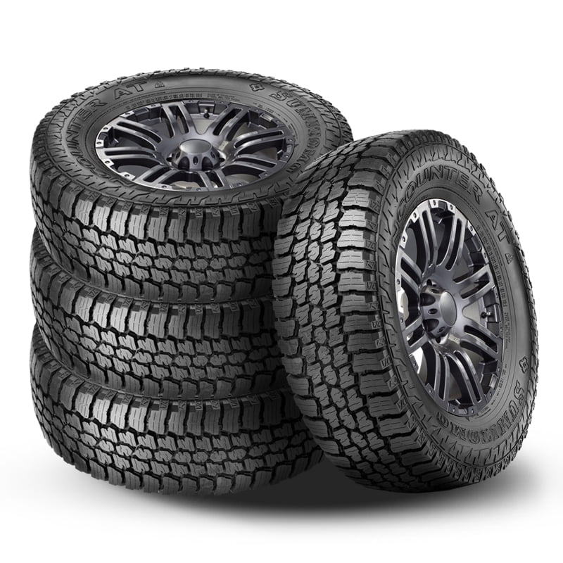 Set of 4 Sumitomo Encounter AT 275/60R20 115T All Terrain Tires 3PMSF ...