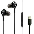 thumbnail image 2 of SAMSUNG AKG Earbuds Auriculares In-Ear Originales USB Tipo C con Control Remoto y Micrófono para Galaxy A53 5G, S22, S21 FE, S20 Ultra, Note 10, Note 10+, S10 Plus - Trenzado - Incluye Funda de Tercio, 2 of 5