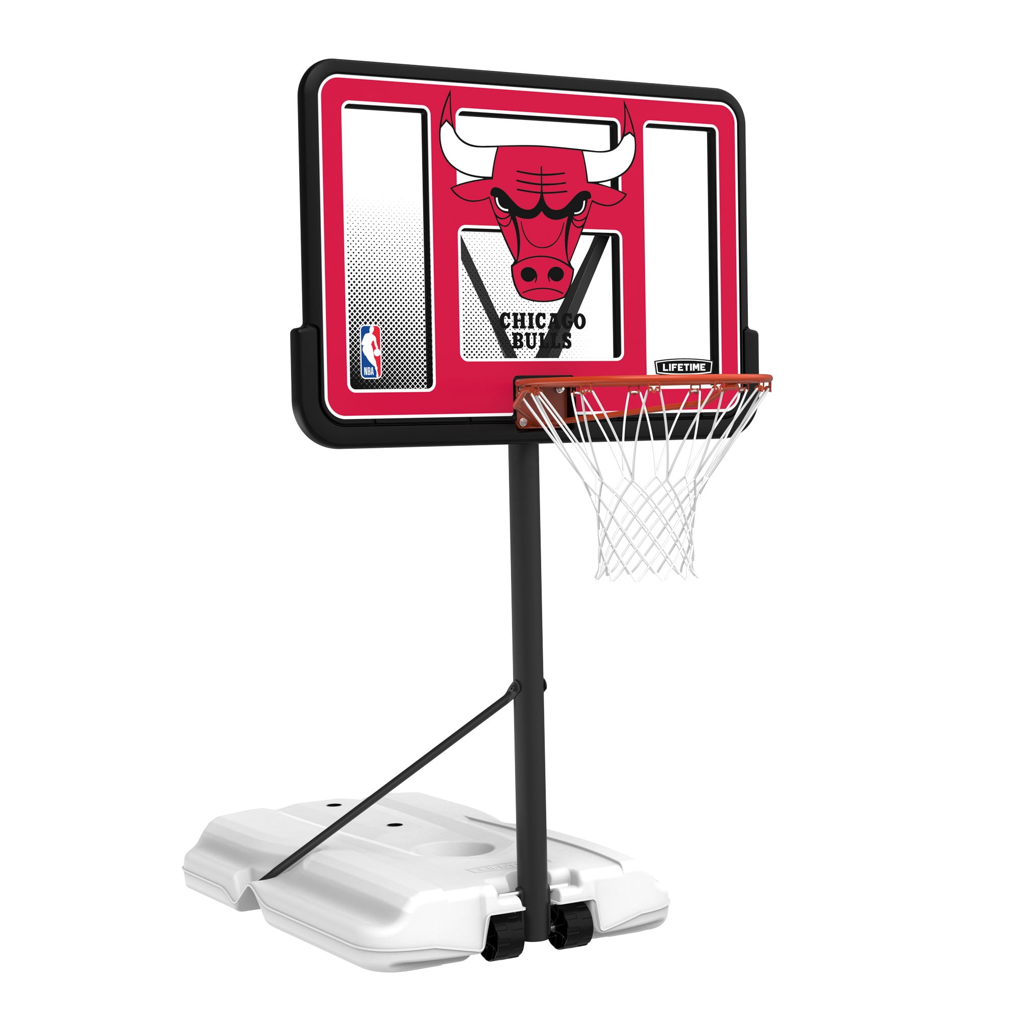 Lifetime NBA Chicago Bulls Poolside Basketball Hoop, Outdoor
