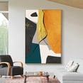 thumbnail image 4 of Brown Abstract Painting Wabi Sabi Wall Art Minimalist Painting Neutral Abstract Art Lare Earth Tone Modern Painting Home Decor, 4 of 8