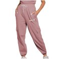 thumbnail image 2 of jjayotai Joggers for Women 2024, High Waisted Heart Printed Graphic Sweatpants with Pockets,Y2k Fall Winter Fashion Outfits Trousers, 2 of 4