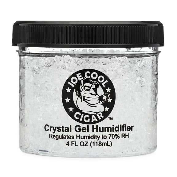 Joe Cool Cigar Crystal Gel Humidifier for Cigar Humidors (4 oz Jar)