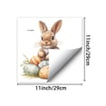 thumbnail image 3 of Yyuenw Easter Decorations, Easter Stickers Lovely Patterns Toilet Sticker Suit For Toilet And Doors And Windows And Walls Easter Atmospheres Decoration, 3 of 7