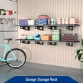 thumbnail image 2 of Garage Shelving .by.Wall Shelf Garage Storage Rack Wall Mounted Floating Shelves ( .xFT), 2 of 8