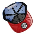thumbnail image 5 of WITHMOONS Captain America Shield Avengers Snapback Hats Mesh Cap AC1102P (Navy, L), 5 of 5