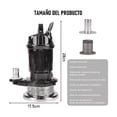 thumbnail image 2 of Bomba Sumergible Metálica 1/2 Hp Para Agua Limpia/sucia 110v negro, 2 of 5