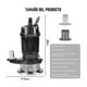thumbnail image 2 of Bomba Sumergible Metálica 1/2 Hp Para Agua Limpia/sucia 110v negro, 2 of 5