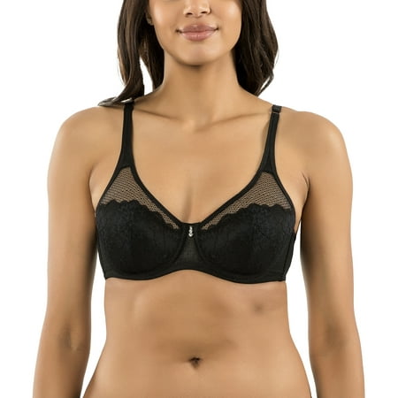 Parfait Luxlacy Unlined Underwire Bra (P9002) 36H Black
