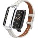 thumbnail image 1 of wonima11 Compatible with Xiaomi Mi Band 7 Pro Band,Mi Band 7 Pro Leather Replacement Bracelet Strap Wristband Accessories with Metal Frame for Xiaomi Mi Smart Band 7 Pro, 1 of 1