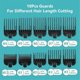 thumbnail image 4 of 10PCS Clipper Guards Set for Most Wahl Clippers and liss FX870 Clipper Guides Replacement - 1/16, 4 of 5