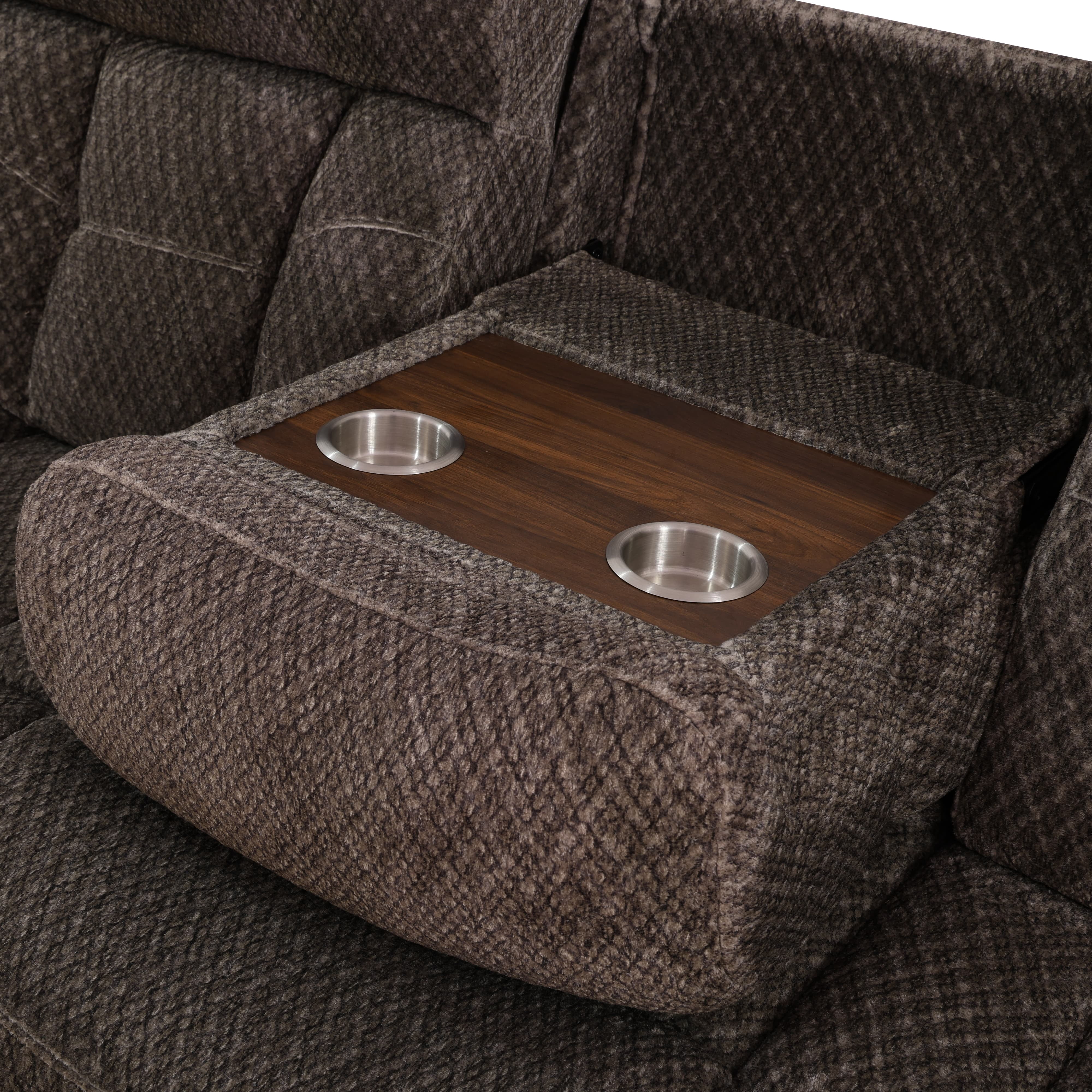 MAYEERTY Corduroy Recliner Sofa, 3-Seater Ergonomic Reclining Couch, Premium Scratch-Resistant Fabric for Living Room & Family Lounge