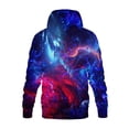 thumbnail image 5 of KHONTS Unisex 3D Novelty Hoodies for Men Cool Graphic Pullover Sweatshirts with Pockets 01-Purple M, 5 of 5