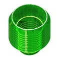 thumbnail image 1 of Collar de plantas Protectores de plantas transparentes Cirulares VERDE CRIPENTES TRANSPARENTES GARDÍa CORCHAS para PLANTAS en AL Outdoor, 1 of 8