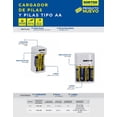 thumbnail image 2 of Cargador De Pilas Aa Y Aaa Surtek SURTEK CP2, 2 of 3