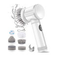 thumbnail image 2 of 5-piece Set Of Electric Rotary Scrubber, Portable Cordless Electric Cleaning Brush, Suitable For Kitchen And Sink-HAPDEN, 2 of 4