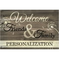 Personalized Doormat Friends & Family 2 Sizes to