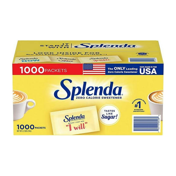 SPLENDA Zero Calorie Sweetener Packets (1,000 ct.)