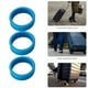 thumbnail image 2 of Cubierta de ruedas para maleta con ruedas, 8 piezas Ruedas para maletas de equipaje Cubierta de ruedas que absorben los golpes Protectores de piso para ruedas de muebles Máxima comodidad, 2 of 8