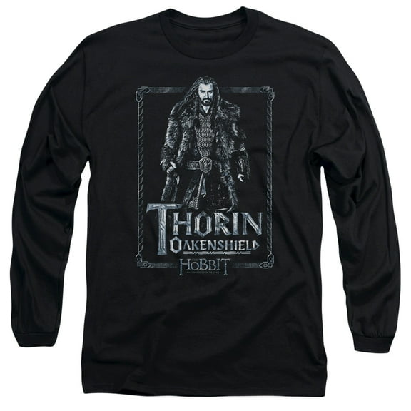 The Hobbit - Thorin Stare - Long Sleeve Shirt - Small