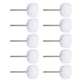 thumbnail image 2 of Eigraketly 10 pack/lote de cepillos para pulir hechos de poliéster para pulir de forma fácil y segura en diferentes superficies Kits y herramientas para tallar blanco, 2 of 6