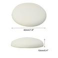 thumbnail image 2 of Uxcell Self-stick Home Anti-slip Wedge Doorstops Protector Rubber White 4pcs, 2 of 6
