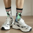 thumbnail image 6 of Masiiu Bluey Pattern Adult Crew Socks, Breathable Color-Block Mid-Calf Socks, Comfortable for Daily Wear and Sports, 6 of 6