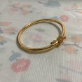 thumbnail image 4 of Tiffany & Co.18k Gold Knot Diamond Bracelet, 4 of 5