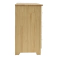thumbnail image 5 of Better Home Products Solid Pine 6 Drawer Double Dresser-Color:Natural/White, 5 of 8