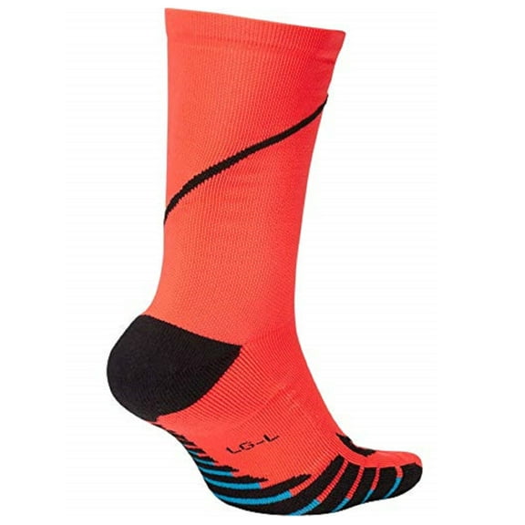 Nike Squad Crew Socks - Crimson-Black L