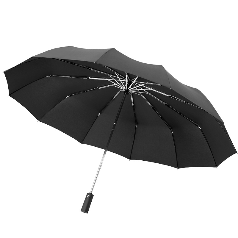 Homeex 125CM Big Windproof Automatic Umbrellas For Men 10K 3Folding Umbrella Rain Woman Parasol