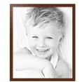 thumbnail image 2 of ArtToFrames 26" x 31" Walnut Picture Frame, 26x31 inch Brown MDF Poster Frame (WOM-4086),  Pack, 2 of 8