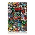 thumbnail image 4 of K-Lion for Google Pixel Tablet 2023 Case, Ultra Slim Foldable Kickstand Back Drop-Proof Shockproof Stand Case Cover for Google Pixel Tablet,Graffiti, 4 of 11
