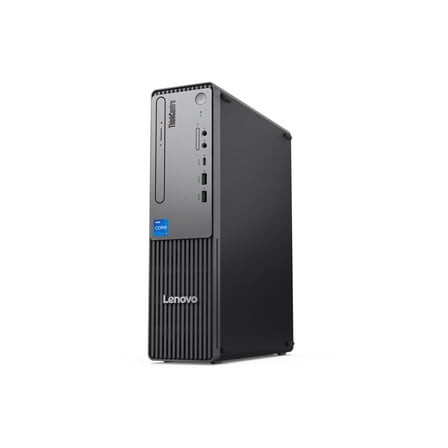 Lenovo ThinkCentre neo 50s Gen 5 12XF000NUS Desktop Computer, Intel Core i5 14th Gen i5-14400, 16 GB, 256 GB SSD, Small Form Factor, Gray, Black