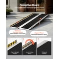thumbnail image 5 of VEVOR Portable Wheelchair Ramp, 7 ft 800 lbs Capacity, Non-Slip Aluminum Folding Threshold Ramp, Foldable Mobility Scooter Ramp Wheel Chair Ramp, Handicap Ramp for Home Steps, Stairs, Doorways, Curbs, 5 of 9