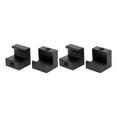 thumbnail image 1 of Aramox 4Pcs Pickup Truck Toolbox Tie Down Aluminum Alloy J Type Mount Fixing Clip Red Car Toolbox, 1 of 7
